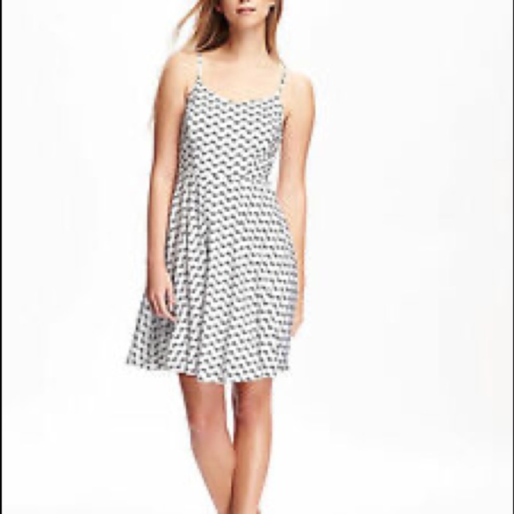 Old Navy Black & White Dress